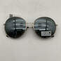 NWT Womens JJ 6008 66 Gold UV Protection Lens Full Rim Round Sunglasses image number 1