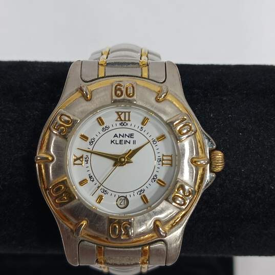 Anne Klein Silver and Gold Tones Wristwatches Collection of 2 image number 4