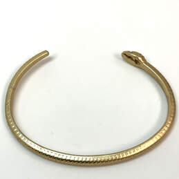 Designer Lucky Brand Gold-Tone Fashionable Snake Cuff Bracelet alternative image