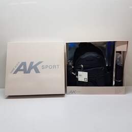 Anne Klein  3 PC Black Backpack Gift Set - Water Bottle, Backpack, & Umbrella