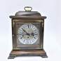 Hamilton Wheatland Westminster Chime Mantle Clock #340-020 W Germany, 2 Jewels image number 1