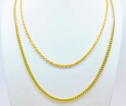 Sterling Silver Vermeil Peridot Amethyst Earrings & Chain Necklaces 56.5g alternative image