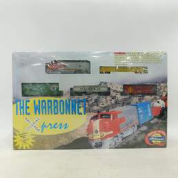 Sealed NEW Athearn The Warbonnet Xpress Authentic HO Scale RTR Train Set
