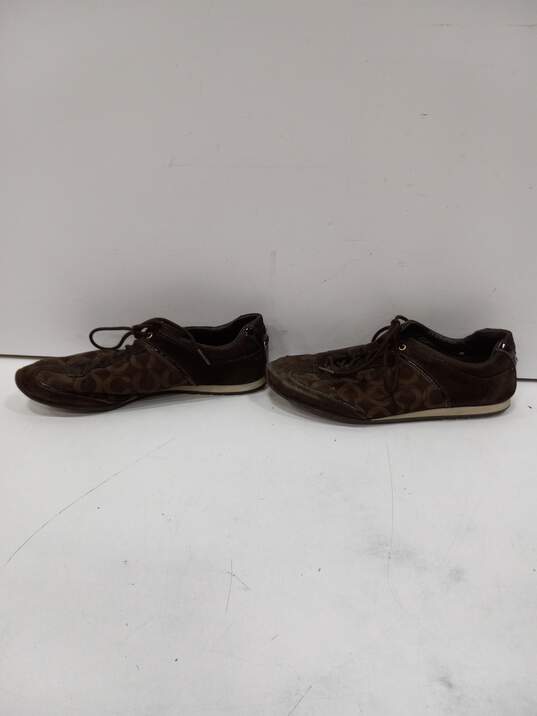 Women's Brown Coach  A1343 Shoes Size 9 1/2 image number 2