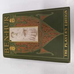 Antique Hard Cover Ben-Hur The Player's Edition Book