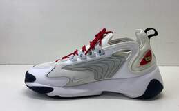 Nike Zoom 2K White Gym Red Athletic Shoes Women's Size 9 alternative image