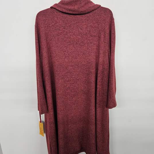 Ruby Rd Cozy Up Drawstring Cowl Neck Pullover image number 2