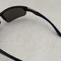 Mens Blue Polarized Sports Half Frame Cycling Wrap Sunglasses image number 4