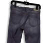 Womens Gray Denim Medium Wash Pockets Regular-Fit Skinny Leg Jeans Size 25 image number 4