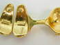 Vintage Trifari & Crown Trifari Gold Tone Costume Jewelry 81.1g image number 9