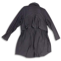 Womens Black Regular Fit Pockets Button Front Long Sleeve Cardigan Size 14 alternative image