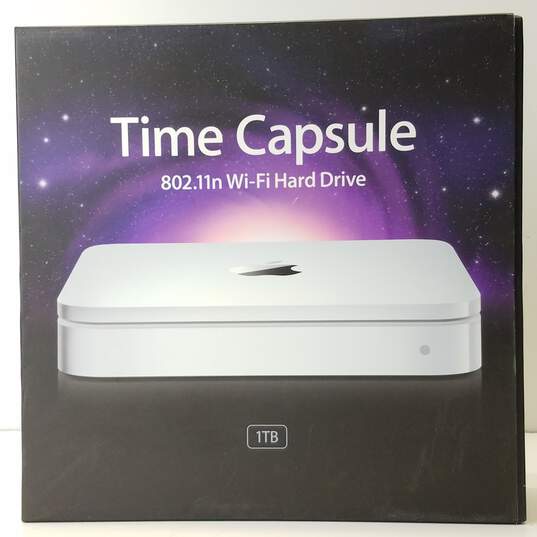 Apple Time Capsule 802.11n Wi-Fi Hard Drive 1TB image number 1