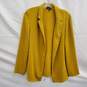 Topshop Women's Yellow Open Front Blazer Size 2 image number 1