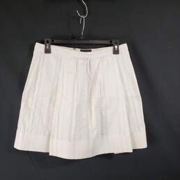 The Limited Women White Mini Skirt Sz 4 NWT