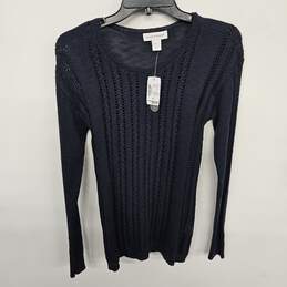 Christopher & Banks Navy Sweater