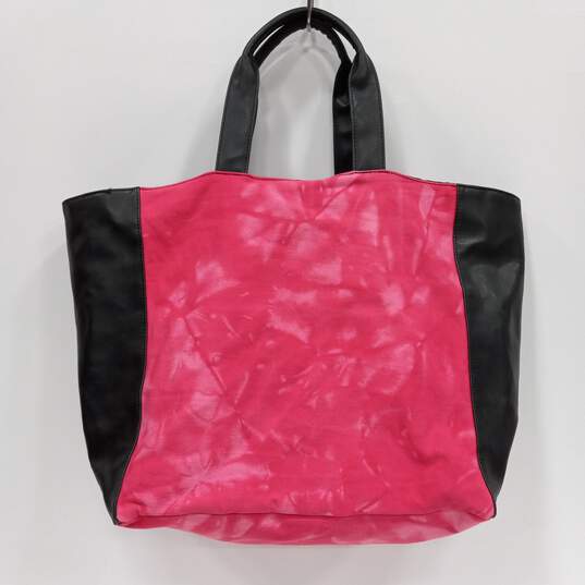 Women's Victoria Secret Tote Bag Pink & Black image number 2