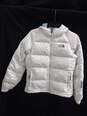 The North Face Women's White Puffer Jacket Size Small image number 3