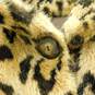 Vintage Women's Faux Fur Leopard Animal Print Evening Coat USA Made image number 4