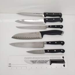 J.A. Henckels International Stainless Kitchen Knife Lot of 6 alternative image