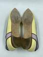 Authentic Manolo Blahnik Yellow Pointed Flats W 7.5 image number 5