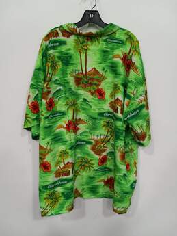 Rima Ropa de Playa Men's Green Hawaiian Shirt Size 3XL NWT alternative image