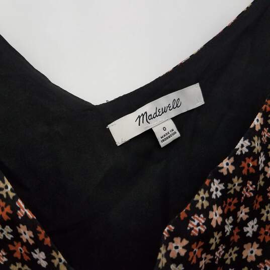 Madewell Spaghetti Strap Floral Print Top Size 0 image number 3
