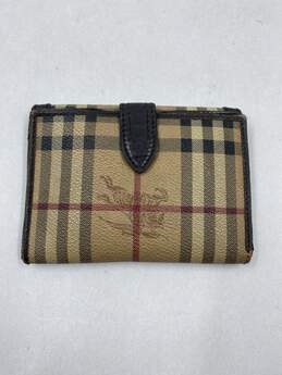 Authentic Burberry Brown Wallet - Size One Size