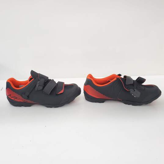 Shimano ME3 SH-ME300-SO Men's US 8.9 EU 43 Black & Orange Athletic Shoes image number 2