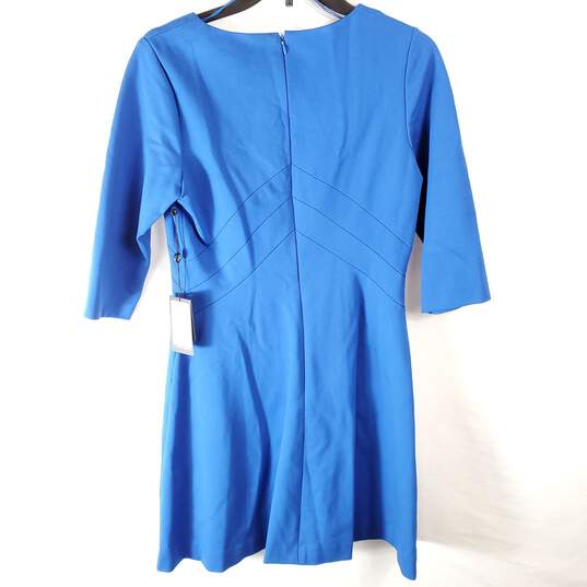 Adrianna Papell Women Royal Blue Dress Sz 6P NWT image number 5
