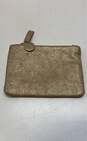 Clare V Suede Glitter Pouch Gold Metallic image number 1