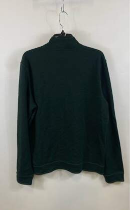 Hugo Boss Mens Green Long Sleeve Full-Zip Regular Fit Cardigan Sweater Size XL alternative image