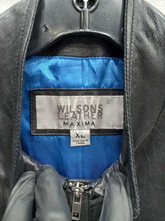 Wilsons Leather Maxima Full Zip Jacket Women's Size XL image number 2