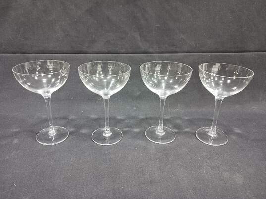 Glasslque Cadeay A Little Party Never Killed Nobody Set of 4 Champaign Glasses image number 2