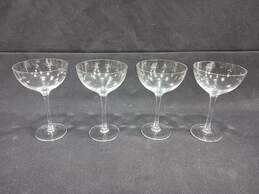 Glasslque Cadeay A Little Party Never Killed Nobody Set of 4 Champaign Glasses alternative image
