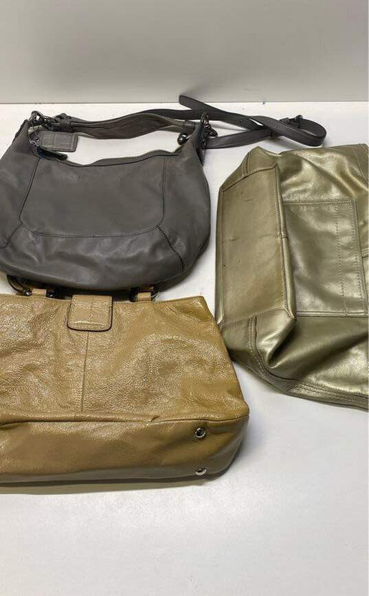 Coach Assorted Bundle Lot Set of 3 Handbags image number 5