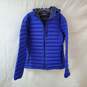Mountain Hard Wear Bright Blue Hooded Puffer Jacket image number 1