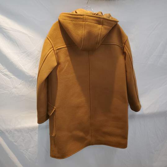 Madewell Brown Wool Blend Full Zip Hooded Jacket Size S image number 2