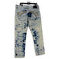 Rocawear Tie Dye Pattern Blue Jeans Size 36/30 image number 2