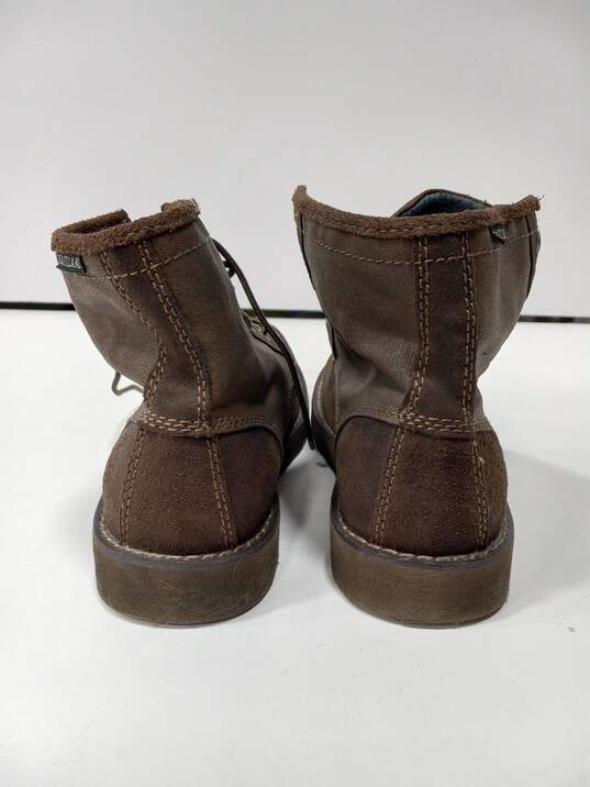 Eastland Men's Brown Suede Boots Size 8 image number 6