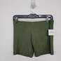 Olive Green Spandex Shorts image number 1