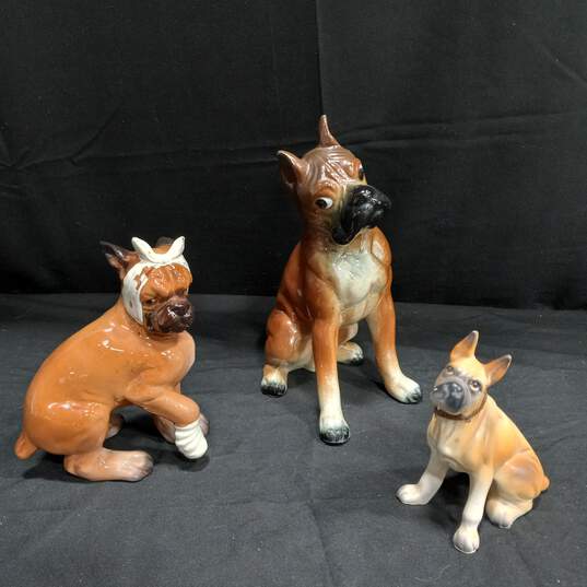 Bundle of 7 Assorted Ceramic Dog Figurines image number 2