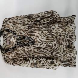 Chicos Women Brown Blouse XS NWT
