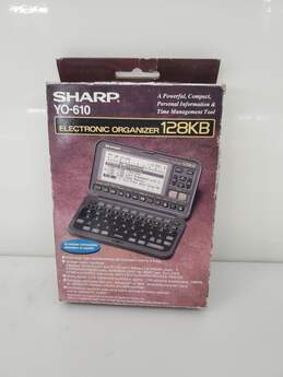 VTG Sharp YO-610 Electronic Organizer 128KB Untested