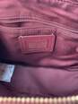 Certified Authentic Coach Rose Metallic Cross Body Purse image number 6