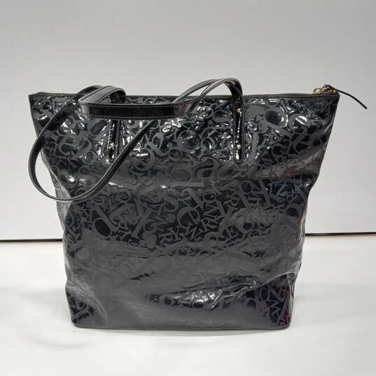 Kate Spade Black Patent Tote Shoulder Bag image number 3