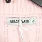 Grace Karin Women Pink Cutwork Sweatshirt 2XL NWT image number 3