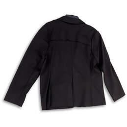 NWT Womens Black Long Sleeve Notch Lapel One Button Blazer Size XXL alternative image