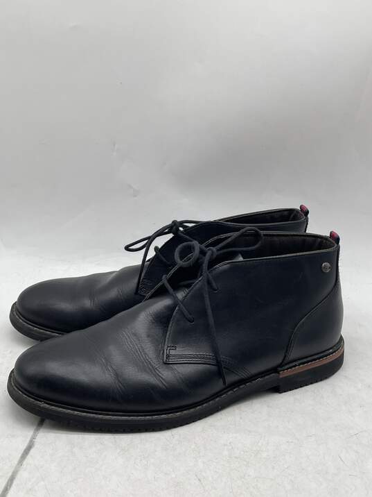 Mens Brook Park 5512A Black Leather Mirrorfit Chukka Boots Sz 9 W-0550476-G image number 1