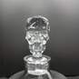 Nude Shade Crystal Whiskey Decanter Skull Shaped Stopper image number 3