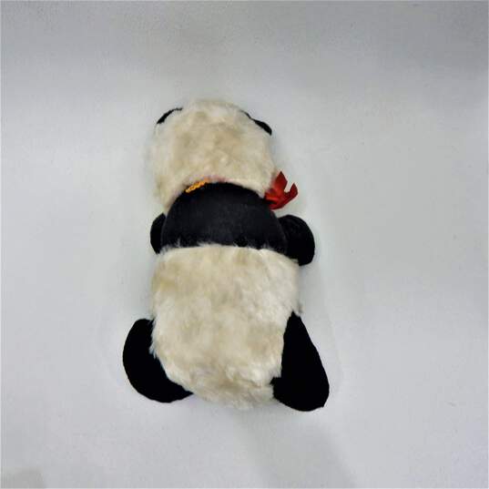 Vintage Carnival Prize Fuzzy Plush Toys Panda Bear Turtle Brown Bear image number 3